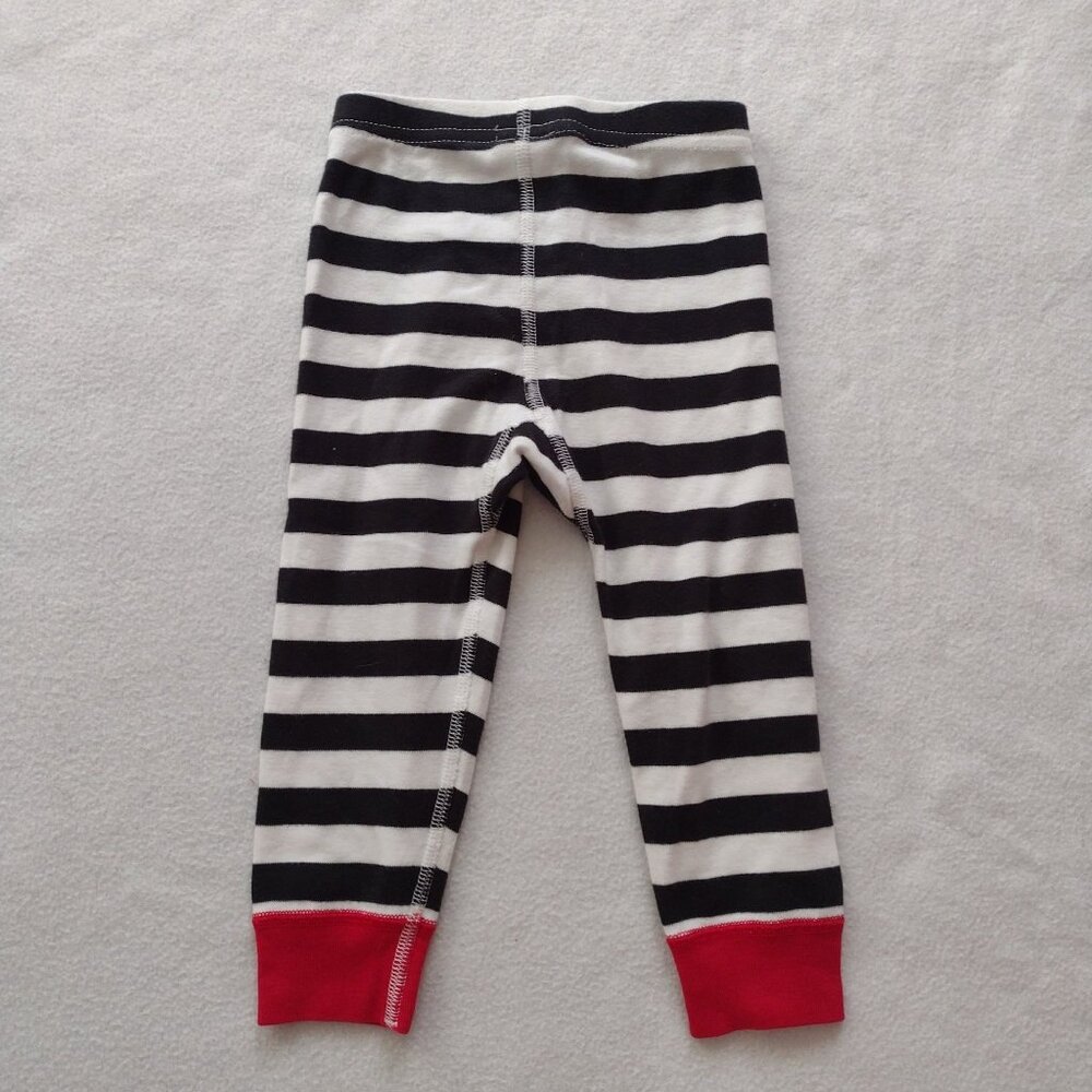 Hanna Andersson Disney Pajama Set 2T Mickey Mouse Organic Cotton Long Johns - Picture 6 of 9